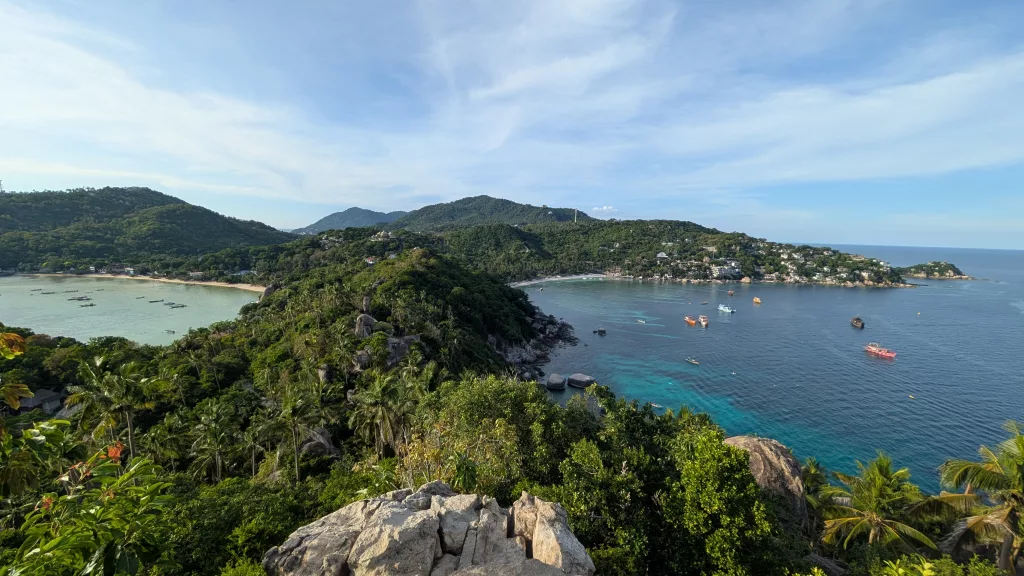 John-Suwan viewpoint in Koh Tao, Thailand