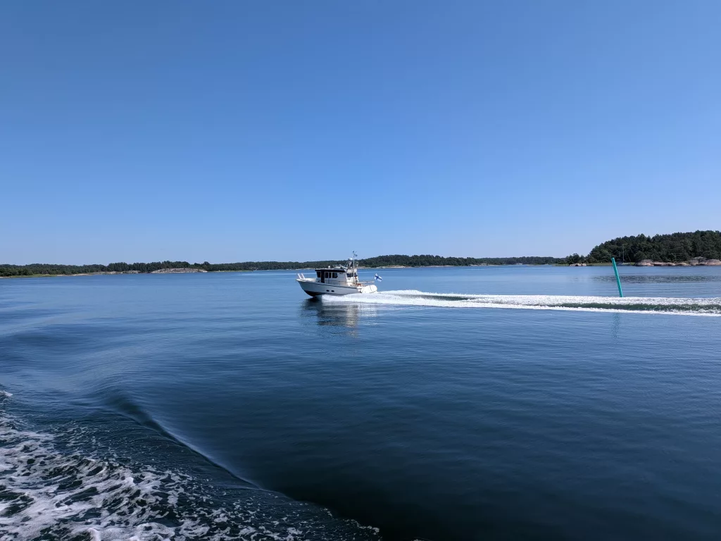 Nice view on Finland's Small Archipelago Trail